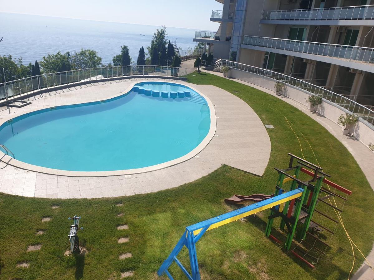 Studio Silver Terace With Sea View For 4 Person 比亚拉 外观 照片