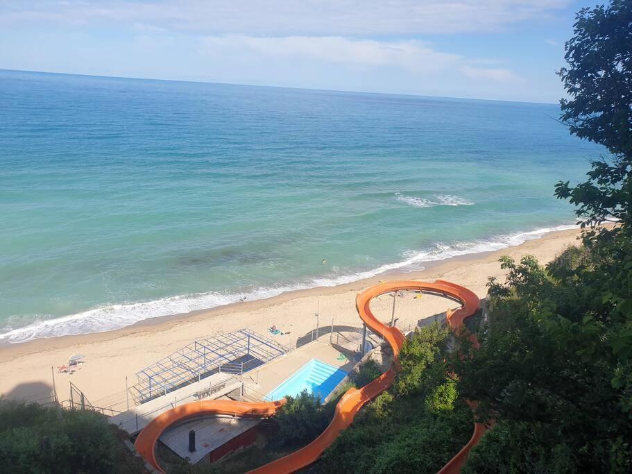 Studio Silver Terace With Sea View For 4 Person 比亚拉 外观 照片