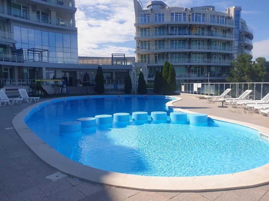 Studio Silver Terace With Sea View For 4 Person 比亚拉 外观 照片